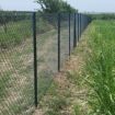 Detaljan prikaz plastificiranog pletiva – otporna žičana mreža za ograđivanje