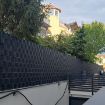 Glatka traka za panelne ograde – neprovidna PVC zaštita