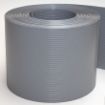 Rebrasta PVC traka za panelne ograde Siva boja